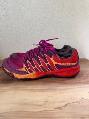 Merrell Women's Pink & Orange Trail Runner